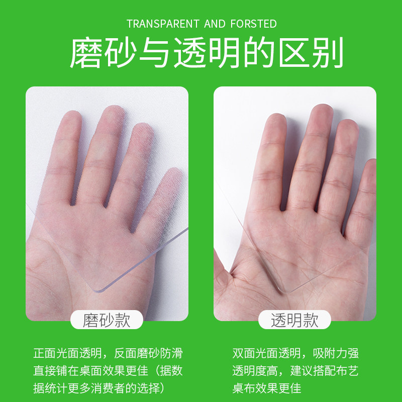 透明餐桌垫软玻璃塑料PVC茶几桌布防水防烫防油免洗长方形台布厚