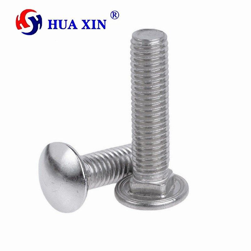 GB12不锈钢304马车螺栓 货架螺丝 半圆头方颈螺钉M6M8M10M12