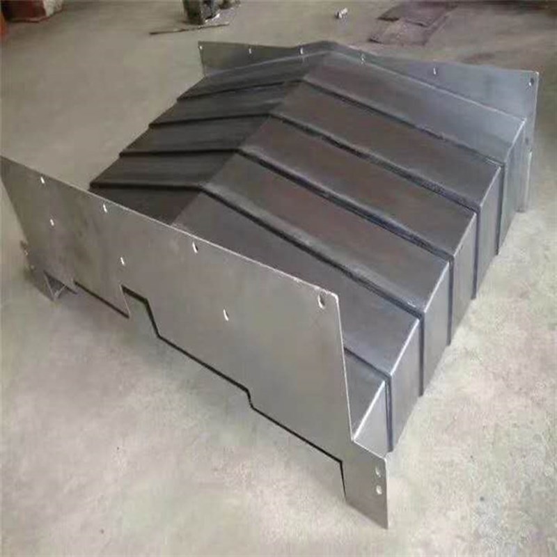 常州久锐TXH1060机床XYZ轴伸缩式钢板防护罩导轨钣金挡板加工中心