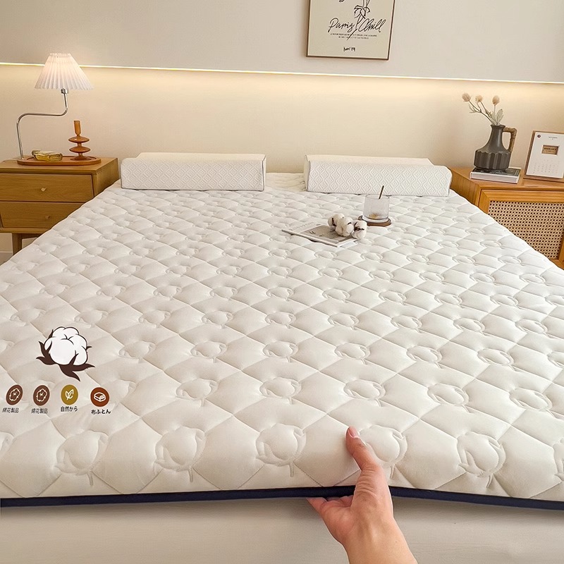棉花床垫软垫家用床褥垫榻榻米垫子褥子宿舍学生单人垫被折叠