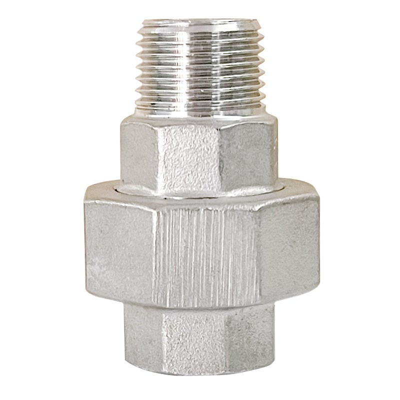 盼特304不锈钢内外丝活接头316双头活结丝扣油任4分水管配件丝牙