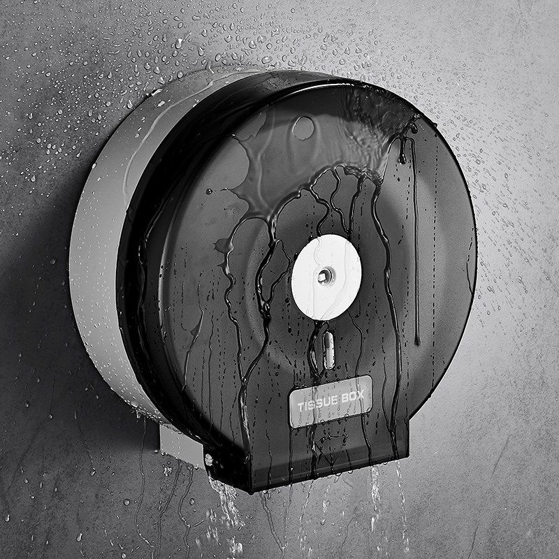 卫生间大卷纸盒壁挂式大盘酒店厕纸盒专商用公共厕所卷纸筒纸巾盒
