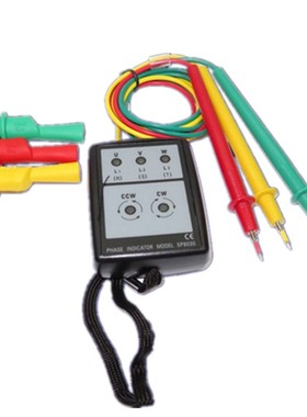 包邮相位表 相序表 SP8030 相位指示器 相位检测仪 相位器 VC850