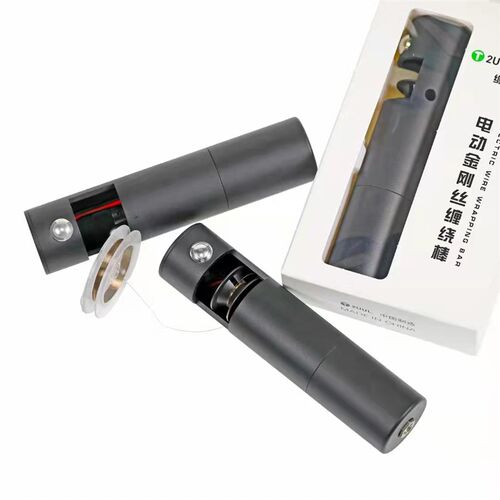 2uul 电动金钢刚丝缠绕棒液晶屏幕分离线切割开屏线金刚丝拉手