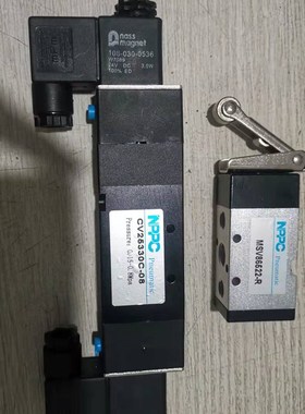 NPPC Pneumatic电磁阀CV25330C-08机械阀MSV86522-R ACT4M2531-08