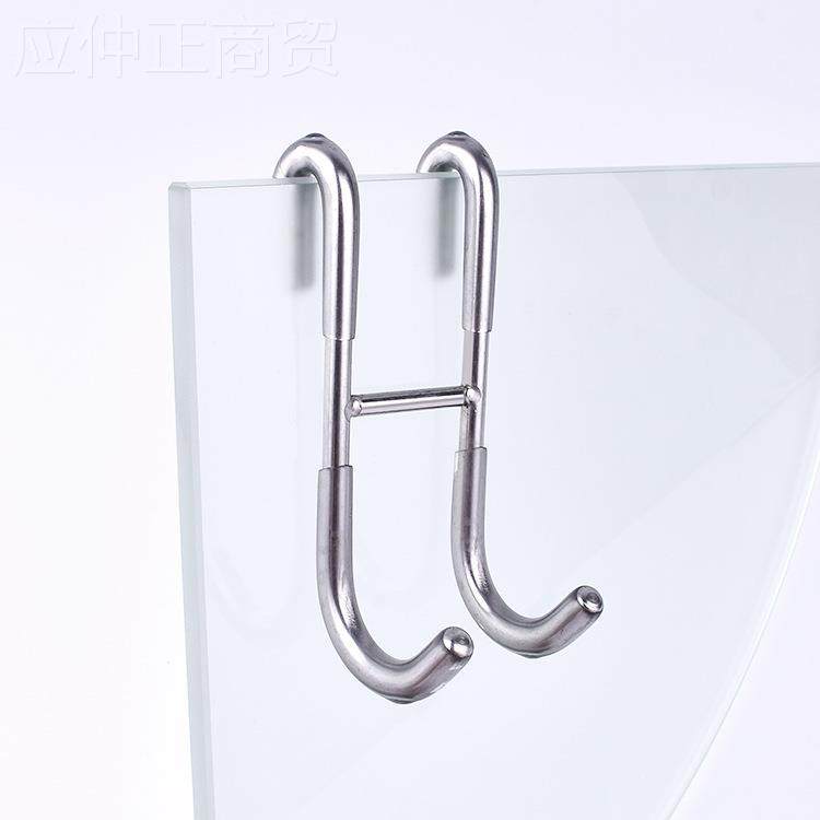 现货不锈钢钩304玻璃门挂钩背挂双挂钩室金属免沾双后QBK面S钩衣,鲜花速递/花卉仿真/绿植园艺,洒水/浇水壶,淘宝优惠券,粉丝福利购,淘宝优惠卷