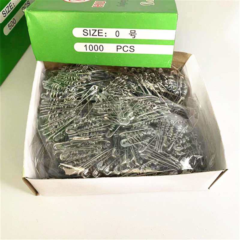 老式大号安全保险别针加厚扣针胸牌曲别针U型回型针镀锌镀镍