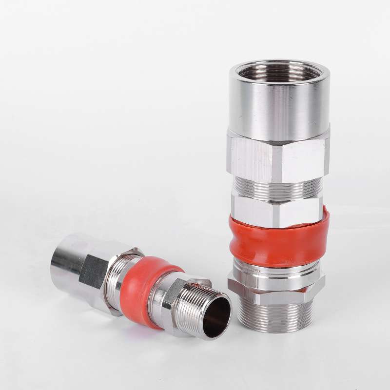 SH-BDM-4II铠装防爆格兰头电缆夹紧密封接头金属双密封防爆填料函