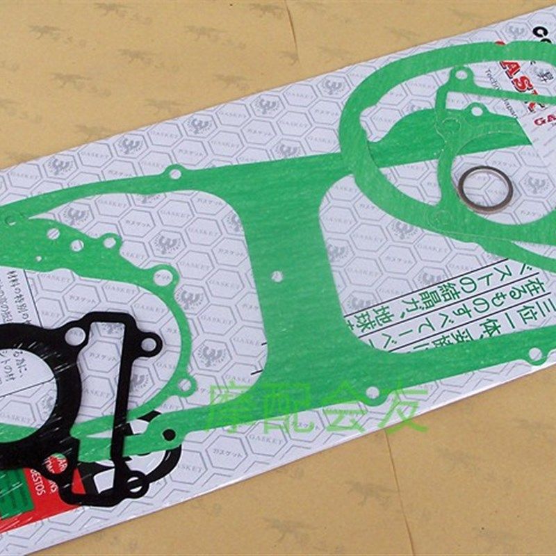 适用ZY100T福喜/巧格花嫁/鬼火100丽鹰大修垫全车纸垫密封