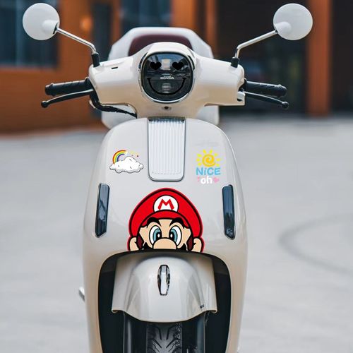 适用于本田NWF125踏板贴改装贴纸车身防水反光装饰贴专用版画配件