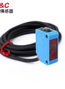 原装嘉准传感器F&C光电开关BRRR-S100N R2M原CR-100三线NPN 24V