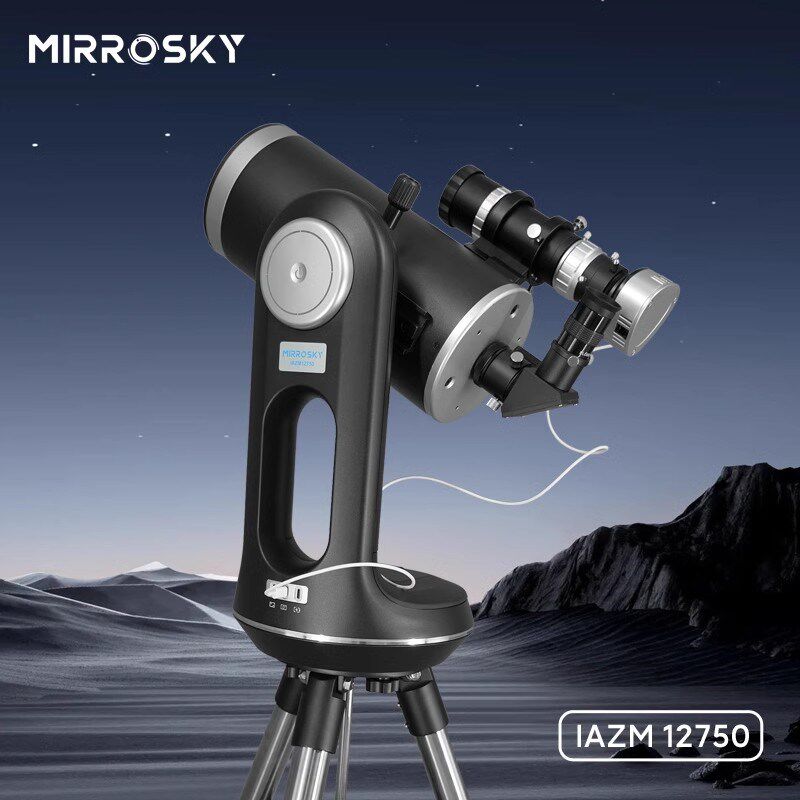 MIRROSKY天文望远镜127大口径自动寻星高清高倍wifi专业手机控制