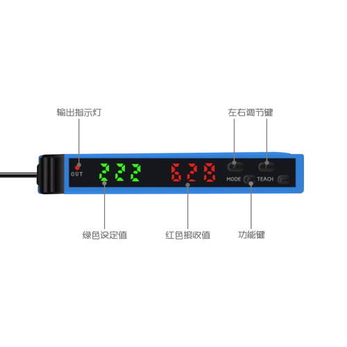 原装F&C嘉准双数显光纤放大器FF-403 FF-12 FF-401 FF-402 FF-301