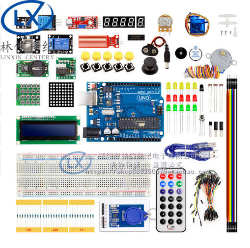 RFID UNO R3学习套件 物联网套件 升级版入门套件 入门编程传感器