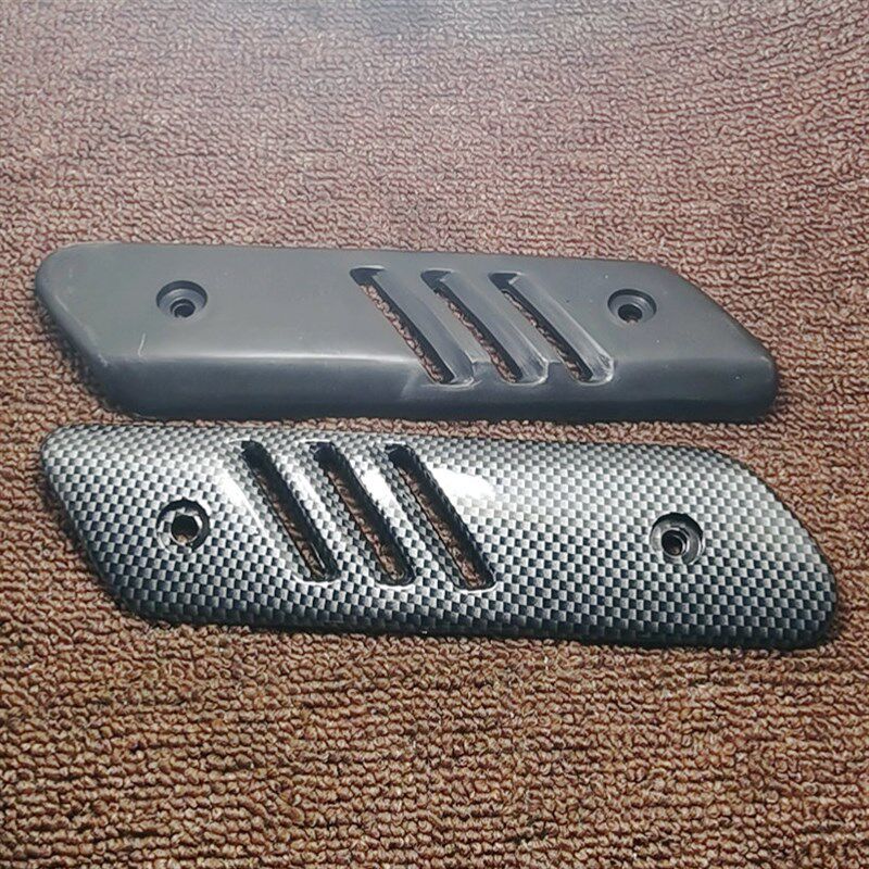 DIO50 AF17/18/25/24/27/28期 改装碳纤维色排气罩 排气管盖 隔热