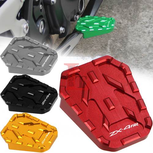 适用川崎ZX4R ZX4RR ZX25R改装刹车杆加大踏板防滑加宽脚踏配件