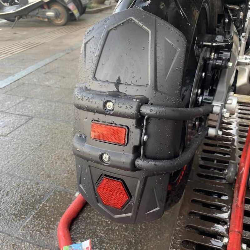 适用于春风450SR NK MT 450CLC后挡泥板加宽防甩泥改装瓦后盾沙板