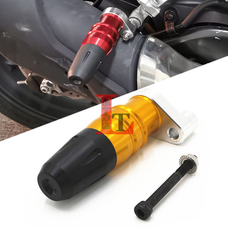 适用本田CB300R CB250R 改装排气管防摔球防摔柱防倒保护胶棒配件