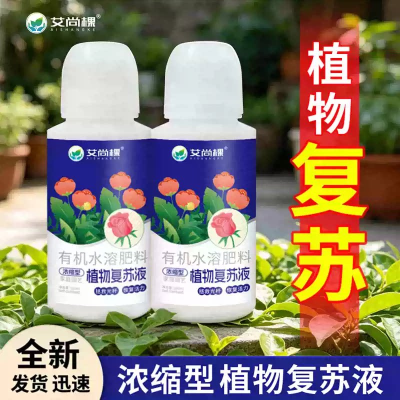 【植物复苏液】浓缩营养氨基酸液植物光杆发黄掉叶根系生长生根HF