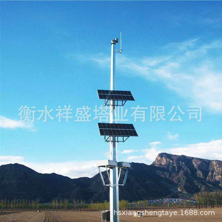 四柱角钢铁塔 瞭望铁塔生产厂家直销 钢铁塔