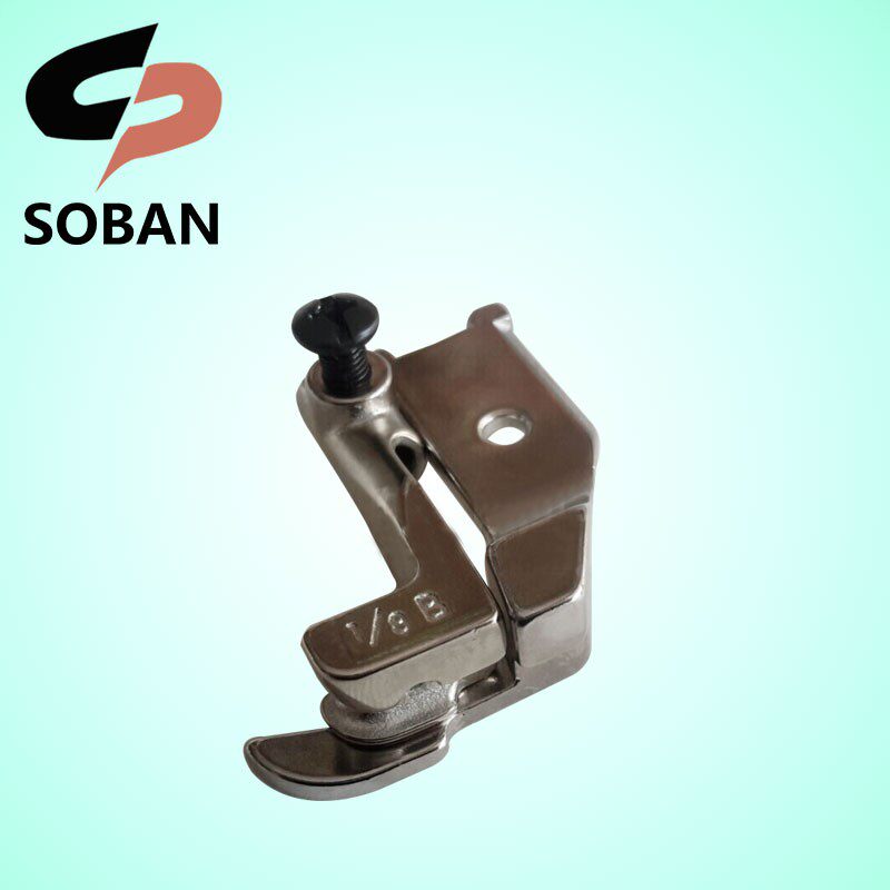 1/8B高车合包压脚 高车1/8B崁线压脚 管条合包压脚 白色合包压脚