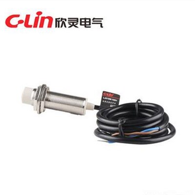 欣灵电气接近开关LJA18M-10N2直流三线 NPN 常闭 传感器电感式