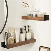 卫生间置物架壁挂式 浴室厕所洗手台洗漱台洗手间墙上免打孔梳妆架