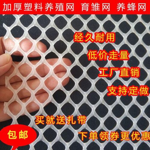 加厚整捆塑料网格养殖防护网防猫育雏网床养殖漏粪网阳台养蜂鸡网