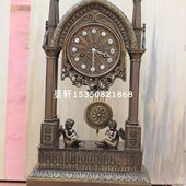 纯铜欧式 机械座钟