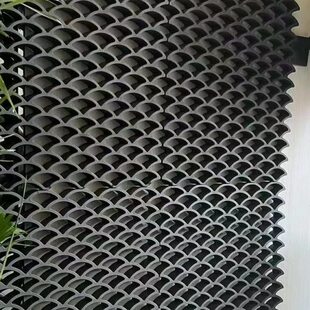 仿古一体鱼鳞窗花 装饰立瓦 小青瓦 围墙装饰瓦 一体瓦