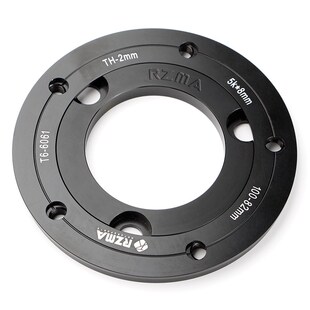 电摩245刹车盘增高垫片调居中82内径铝合金瑞祖玛高精密五孔法兰