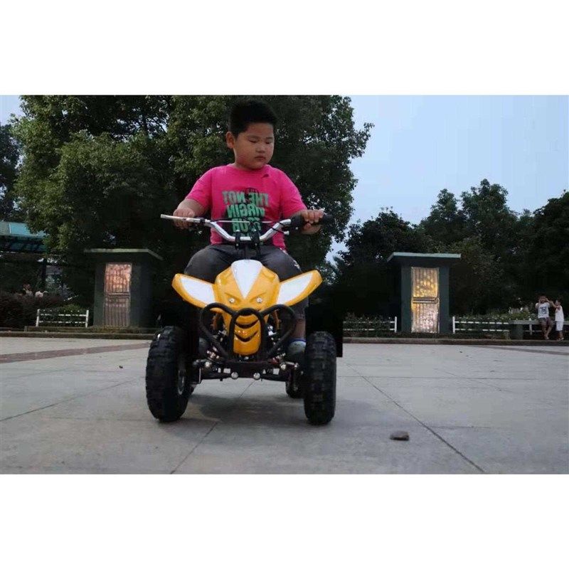 新款直销小小火款星四轮沙滩车 儿童49CC沙滩越野车 电启动/电动