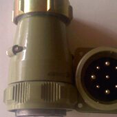 YD40K9TP 9芯航空插头