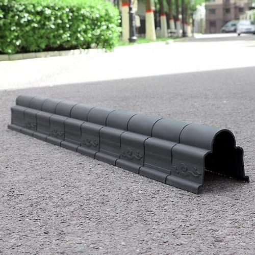 梦古开口正脊加厚树脂复古一体正脊仿古塑料中式瓦配件防水中脊