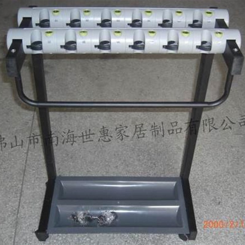 高档12头c 18头 24头 36头雨伞架 带锁金属伞架 雨具配套专用