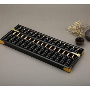 15档大号七珠算盘老式传统实木算盘古典算盘银行财会算盘订做算盘