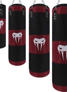 SOTF吊式拳击空心沙袋加厚帆布自填充跆拳道散打不倒翁健身器材