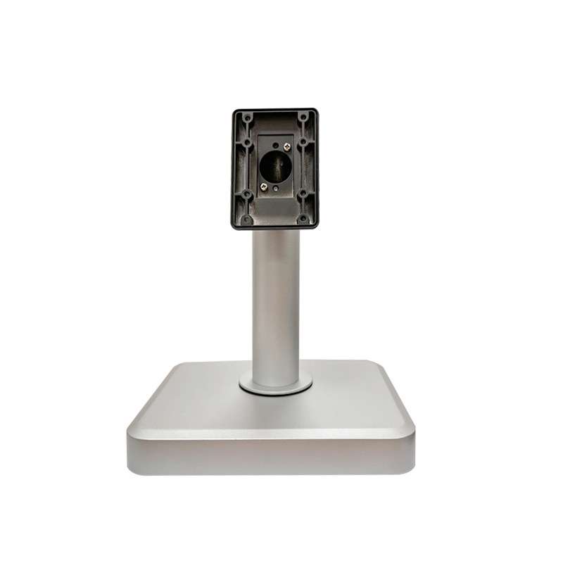 铝合金方形底座人脸识别机门禁公司酒店前台考勤机桌面防滑底座