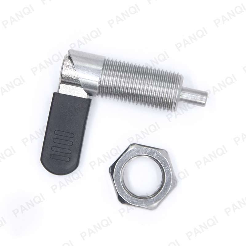 L型把手旋钮柱塞SPXVB/SPXVBK止动弹簧定位销插销细牙自锁分度销