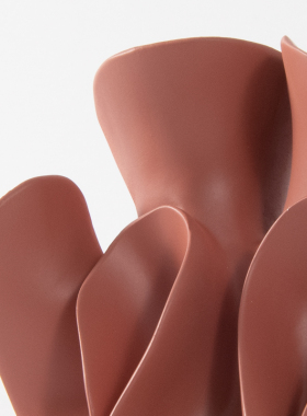 现代简约异形几何艺术品工艺品波浪造型创意民宿酒柜软装饰品摆件