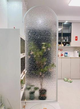 钢不锈铁艺实木客厅防正对入门的屏pf-1007风玻户璃隔断浴室卫生