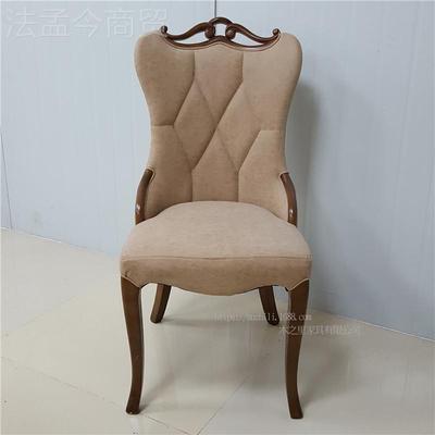 酒3096餐厅包房成人木骨架客厅文艺现代简高约餐店实椅木档轻奢椅
