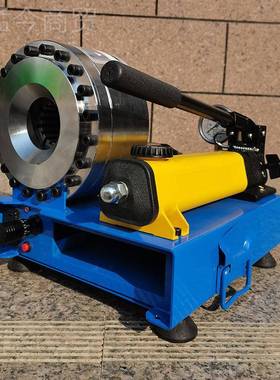 手动压机小型便式缩管机液压油管机不锈钢管UIC管扣压接头对插携