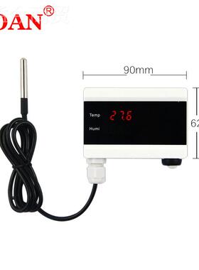 涂鸦智能温度报警VKN器if限i温度控制温度器传感器上下报w警APP推