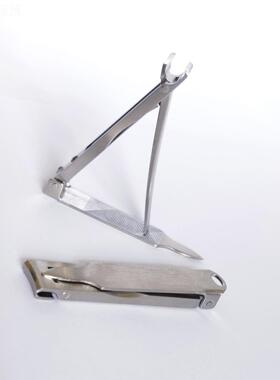 超薄不锈携砂QWU指甲刀弯口便修甲磨工钢具