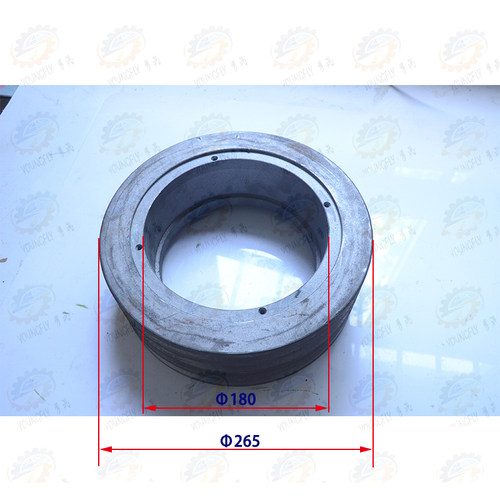 兰州里海机床厂CW6163D CW6180D车床车头箱 主轴箱传动大皮带轮