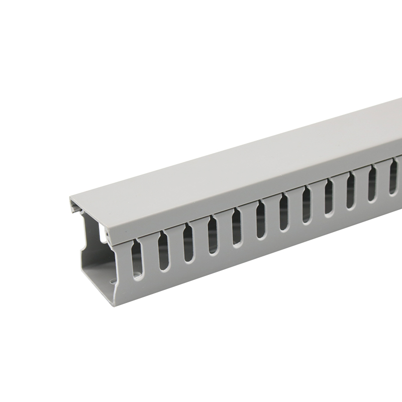 塑料5050明装配线槽配电柜箱PVC布线走线行线槽工业电Z缆理线阻燃