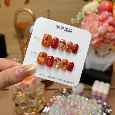 梵甲优品C436可爱小樱桃猫眼