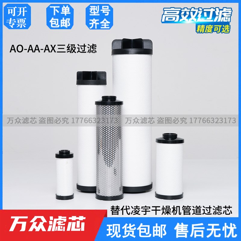 替代凌宇干燥机精密过滤器滤芯LY-D060AA LY-D060AO LY-D060AX