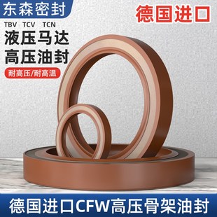 德国CFW型BABSLsimrit氟胶骨架油封内径829高压液压机器马达油封